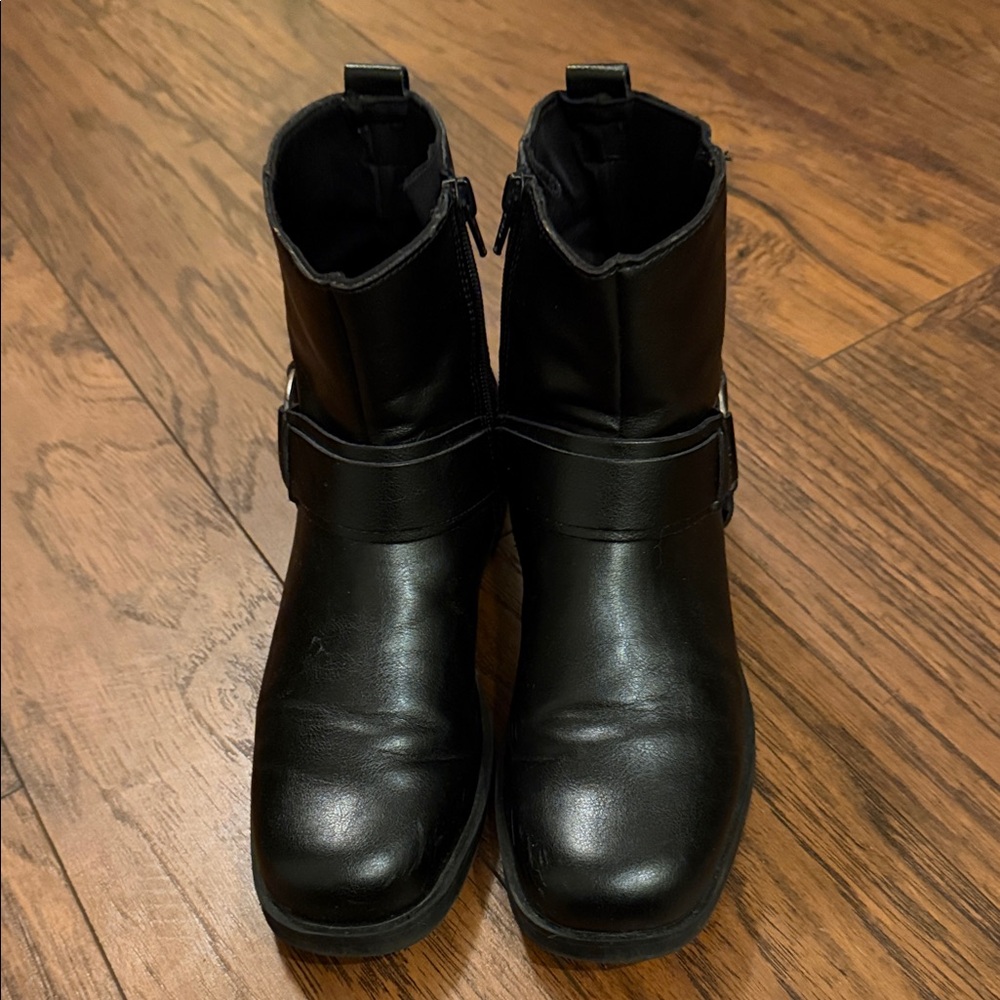 Zara Black Ankle Booties